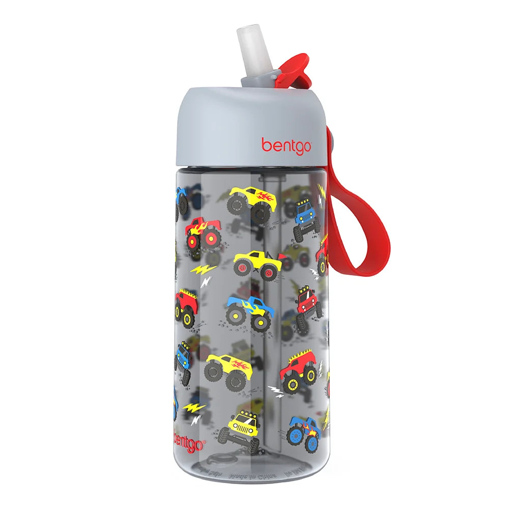(Pre-Order) Bentgo Kids Water Bottle Trucks