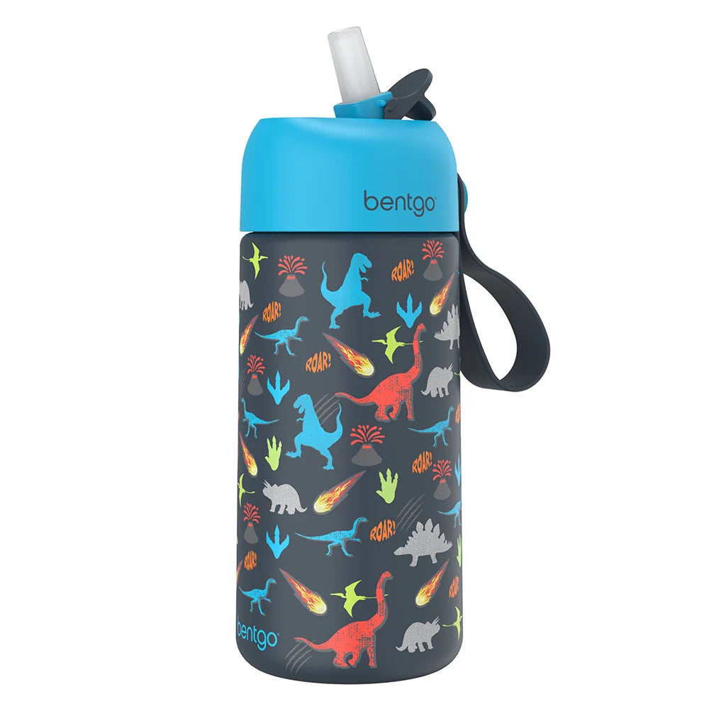(Pre-Order) Bentgo Kids Stainless Steel Insulated Water Bottle Dinosaur