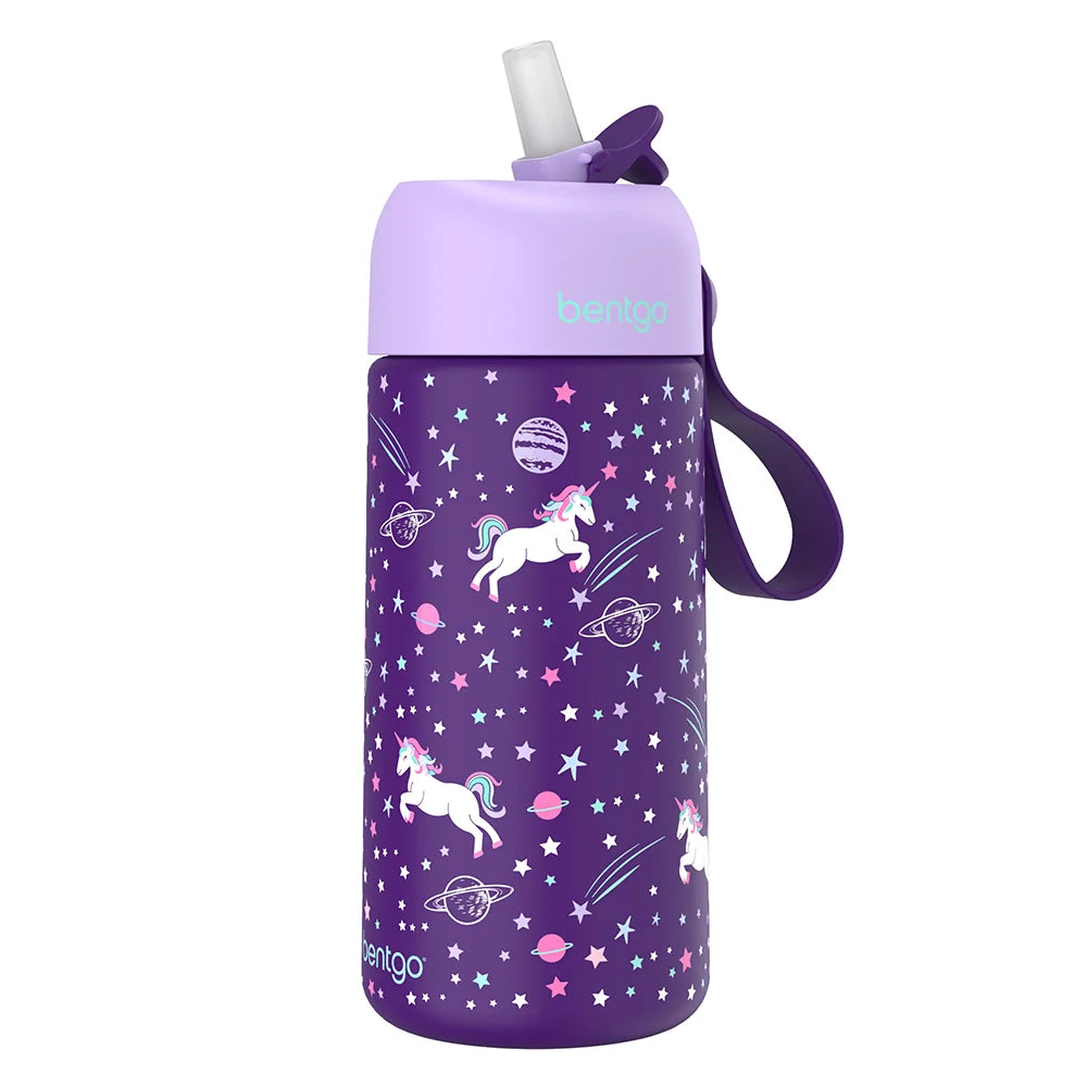 (Pre-Order) Bentgo Kids Stainless Steel Insulated Water Bottle Unicorn