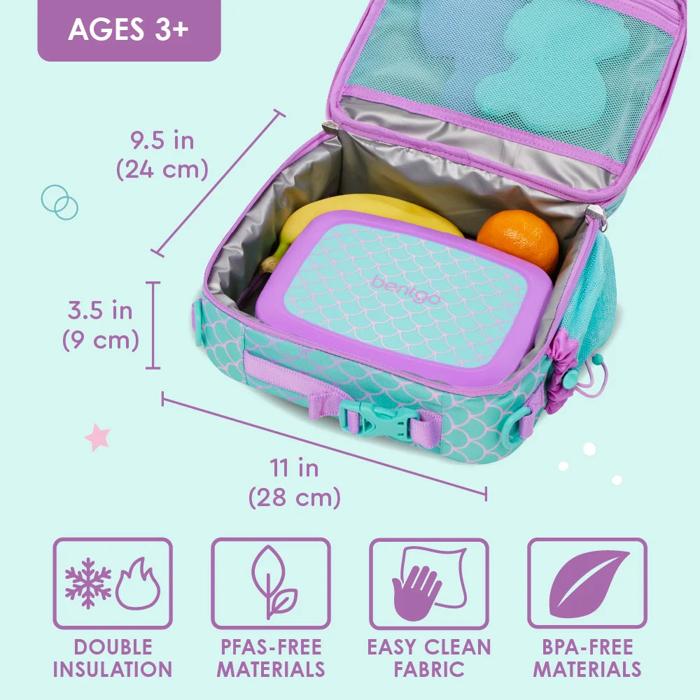 (Pre-Order) Bentgo Kids Prints Lunch Bag Mermaid Scales