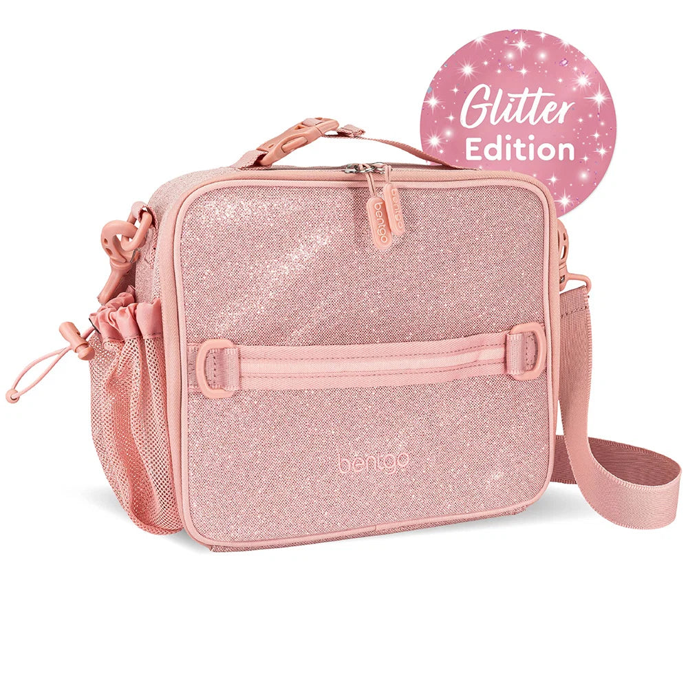 (Pre-Order) Bentgo Kids Lunch Bag Petal Pink Glitter