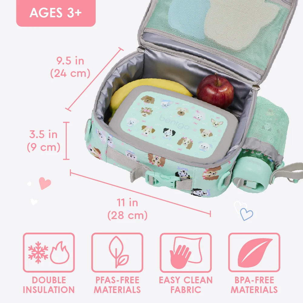 (Pre-Order) Bentgo Kids Prints Lunch Bag Puppy Love