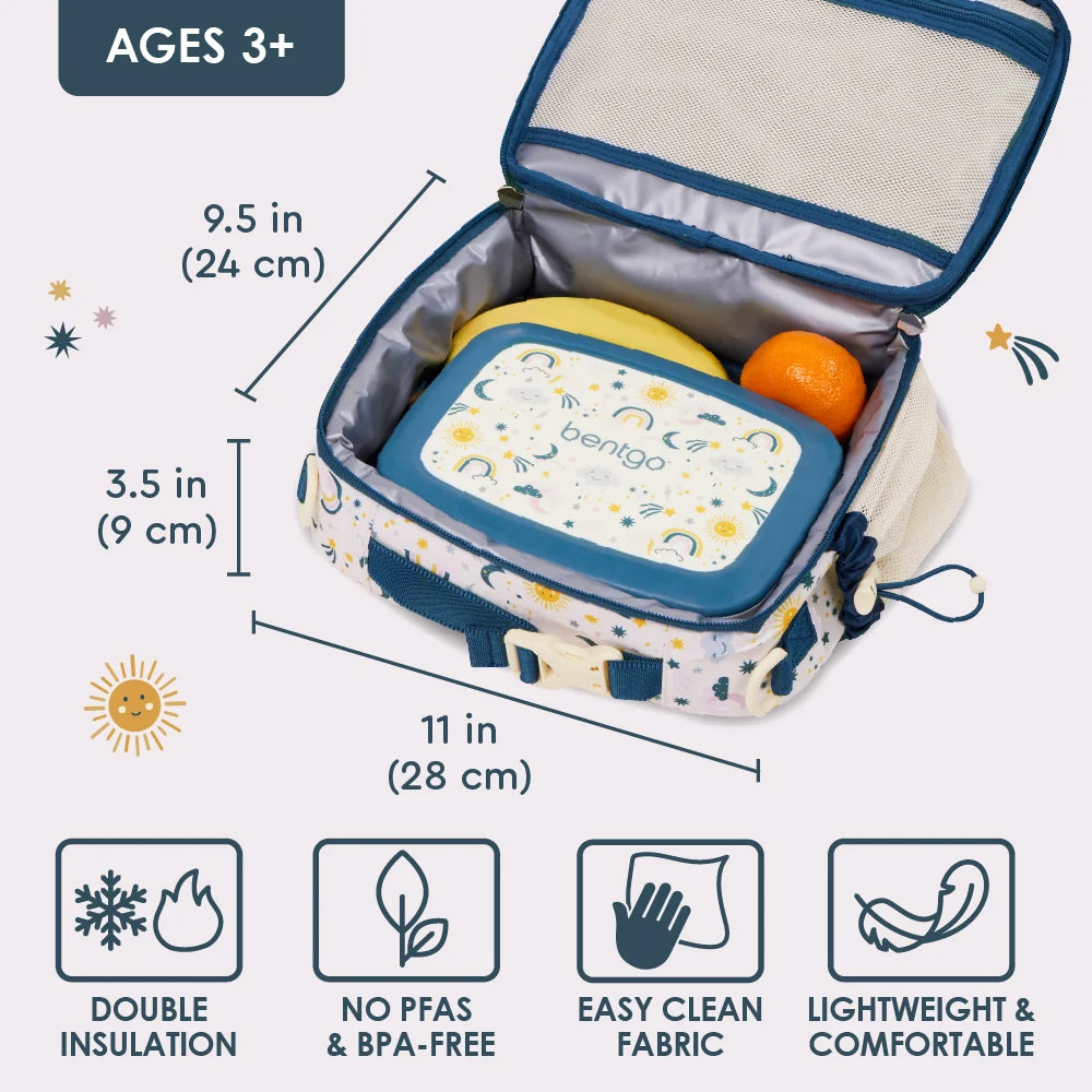(Pre-Order) Bentgo Kids Prints Lunch Bag Friendly Skies