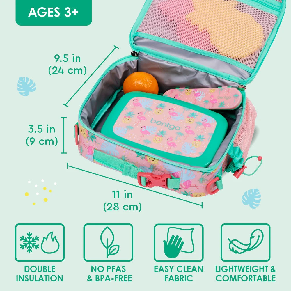 (Pre-Order) Bentgo Kids Prints Lunch Bag Tropical