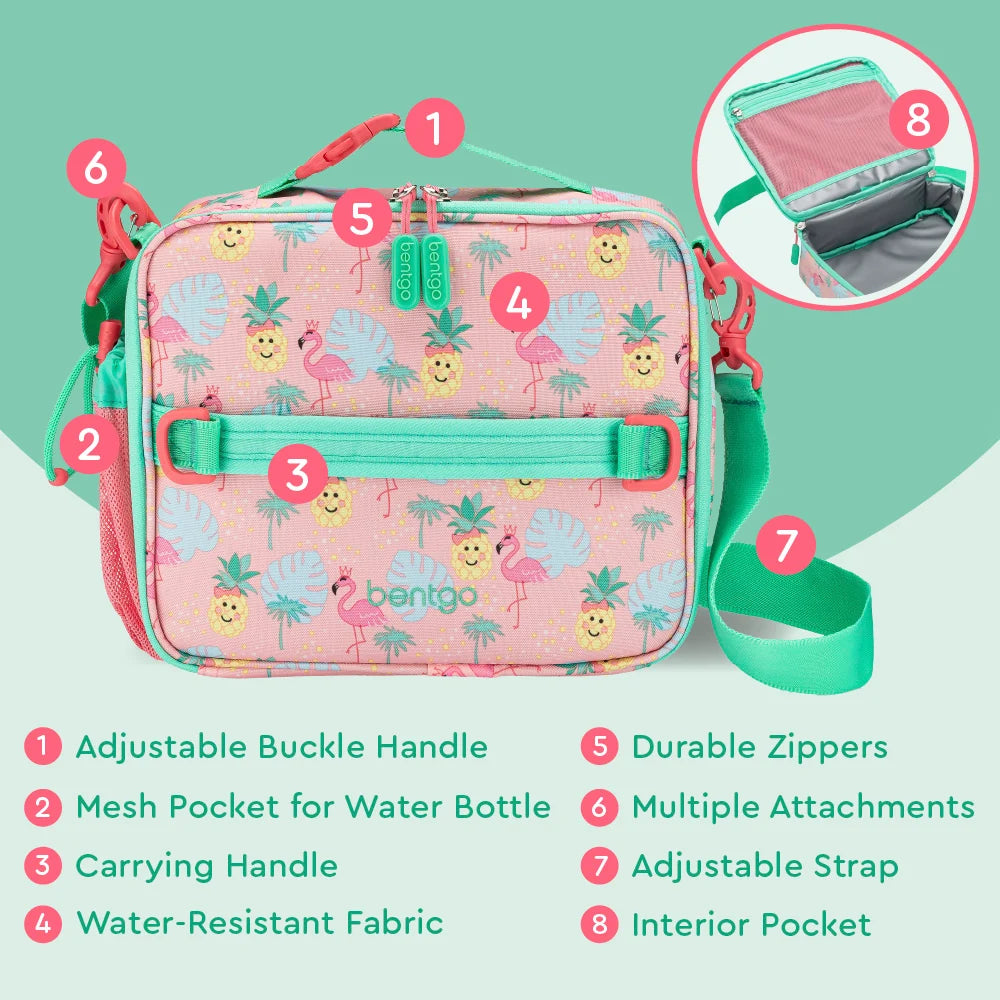 (Pre-Order) Bentgo Kids Prints Lunch Bag Tropical