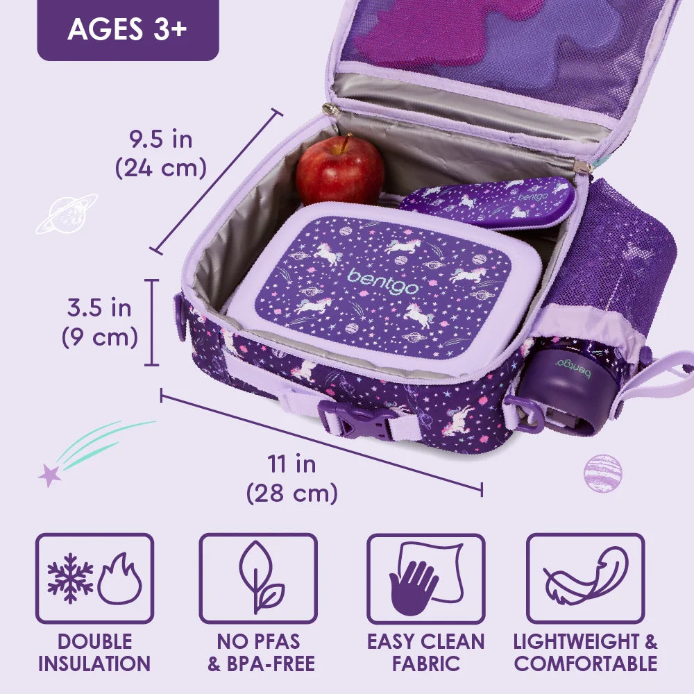 (Pre-Order) Bentgo Kids Prints Lunch Bag Unicorn