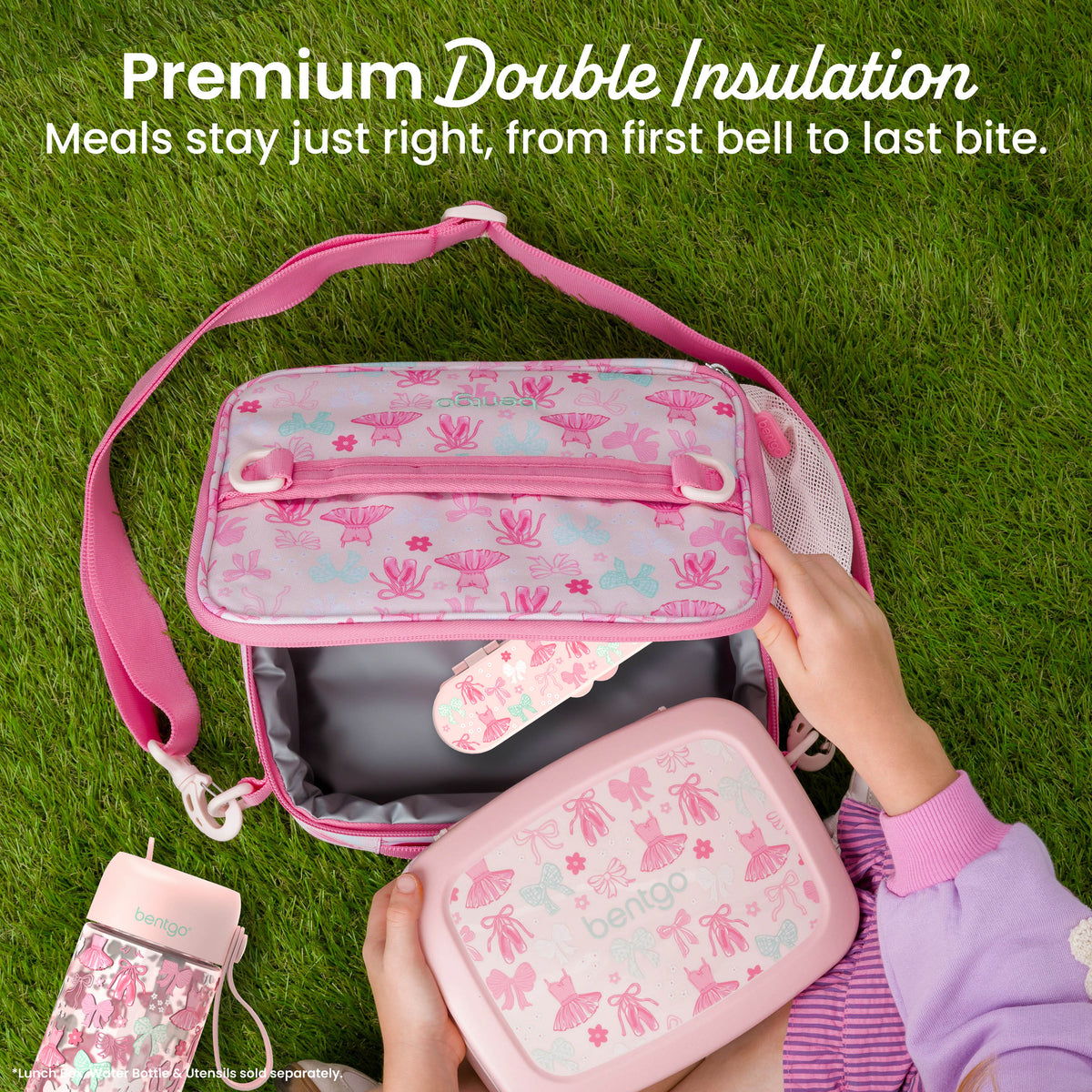 (Pre-Order) Bentgo Kids Prints Lunch Bag Ballet and Bows