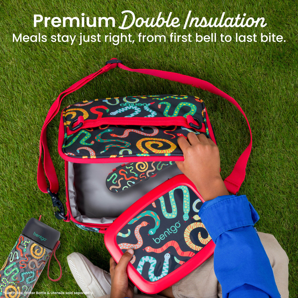 (Pre-Order) Bentgo Kids Prints Lunch Bag Sssnakes