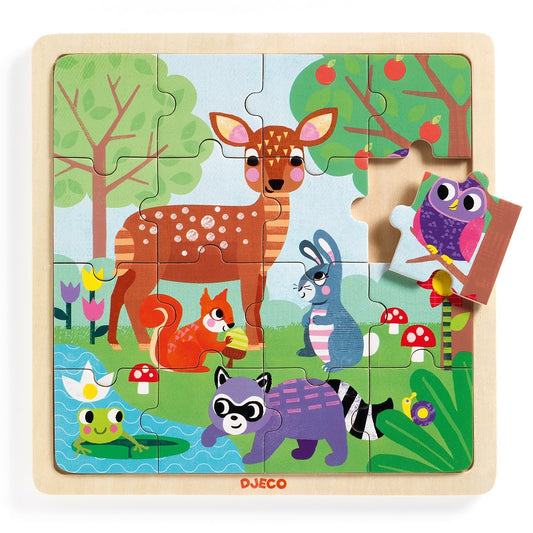 (Pre-Order) Djeco Puzzle Forest