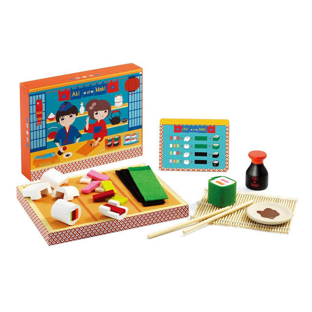 Djeco Aki & Maki Sushi Box Play Set
