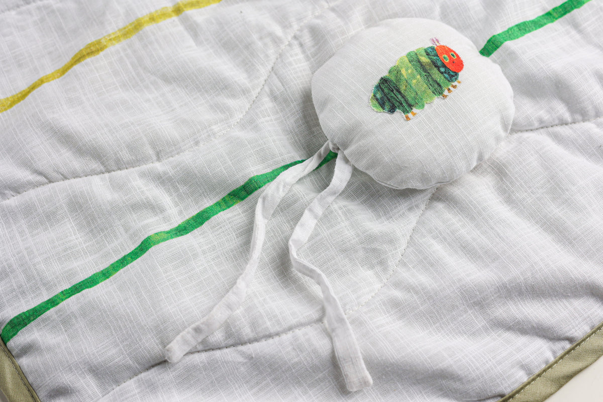 (Pre-Order) Nestig + The Very Hungry Caterpillar Baby Quilt