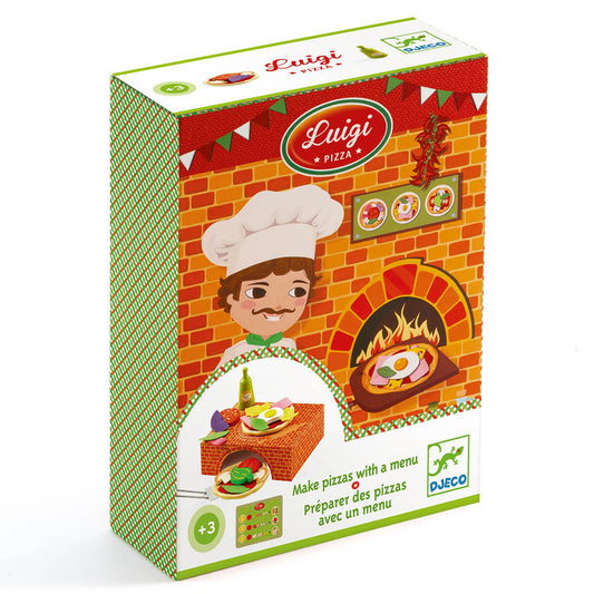 (Pre-Order) Djeco Luigi Pizza Oven Role Play Set