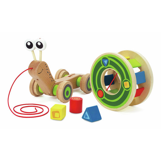 (Pre-Order) Hape Walk-A-Long Snail