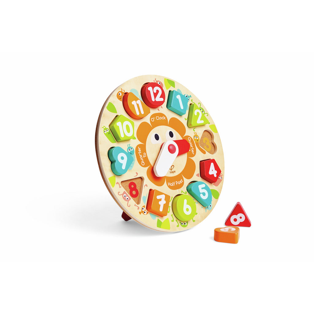 (Pre-Order) Hape Chunky Clock Puzzle