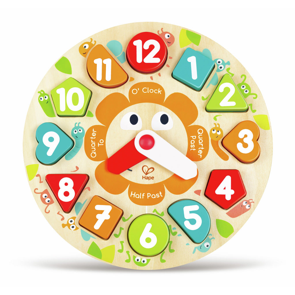 (Pre-Order) Hape Chunky Clock Puzzle