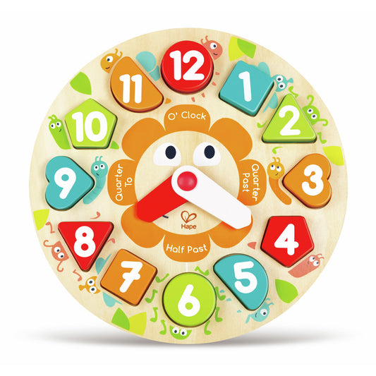 (Pre-Order) Hape Chunky Clock Puzzle