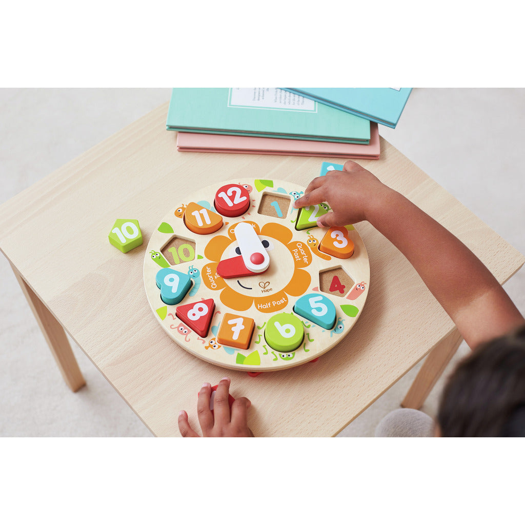 (Pre-Order) Hape Chunky Clock Puzzle