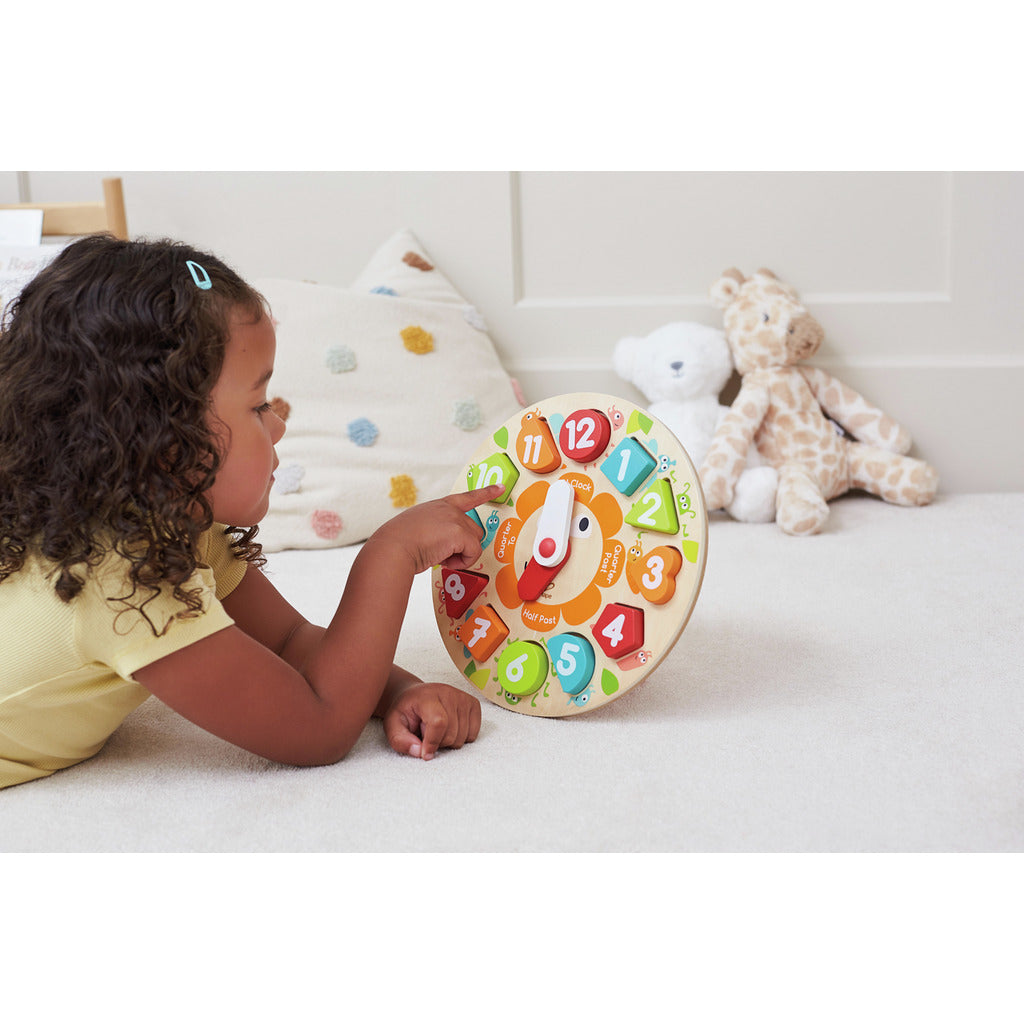 (Pre-Order) Hape Chunky Clock Puzzle