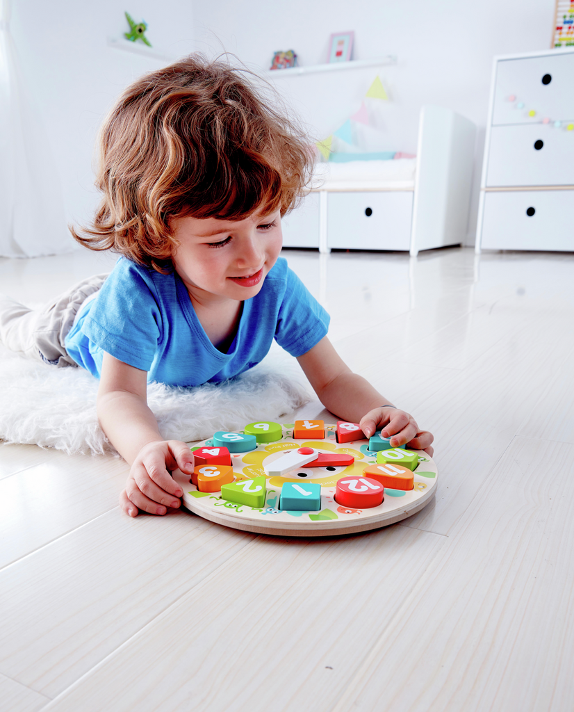 (Pre-Order) Hape Chunky Clock Puzzle