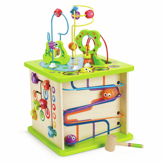 (Pre-Order) Hape Country Critters Play Cube