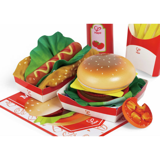 (Pre-Order) Hape Fast Food Set