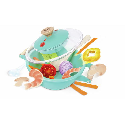(Pre-Order) Hape Little Chef Cooking & Steam Playset
