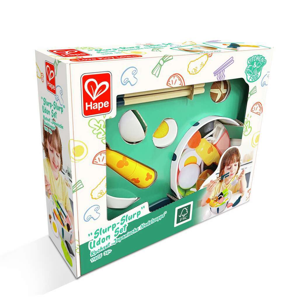 (Pre-Order) Hape Slurp-Slurp" Udon Set