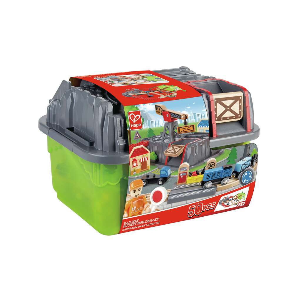 (Pre-Order) Hape Railway Bucket Builder Set