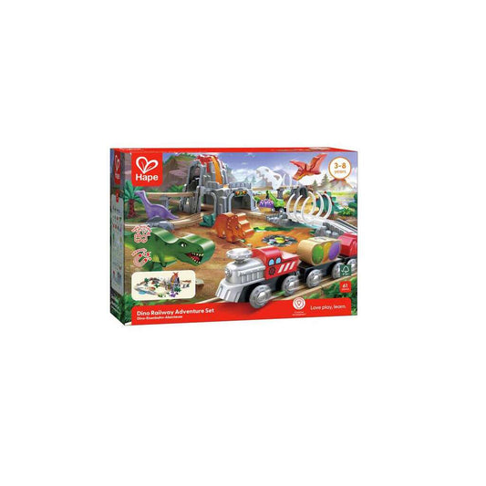 (Pre-Order) Hape Dino Railway Adventure Set