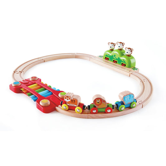 (Pre-Order) Hape Music and Monkeys Railway