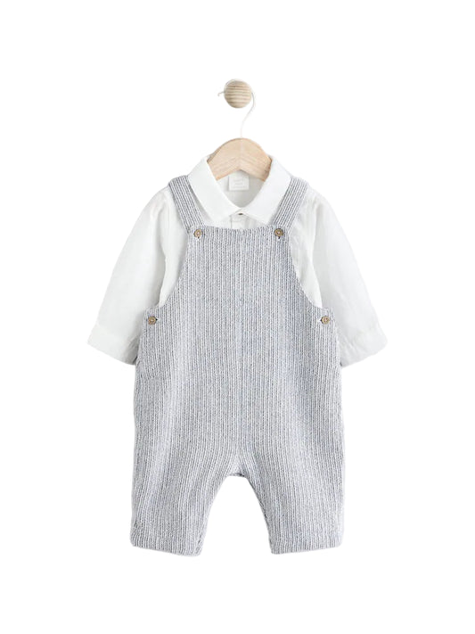 (Pre-Order) Next Baby Dungaree and Bodysuit Set