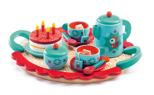 (PRE-ORDER) Djeco Fox Tea Party Set