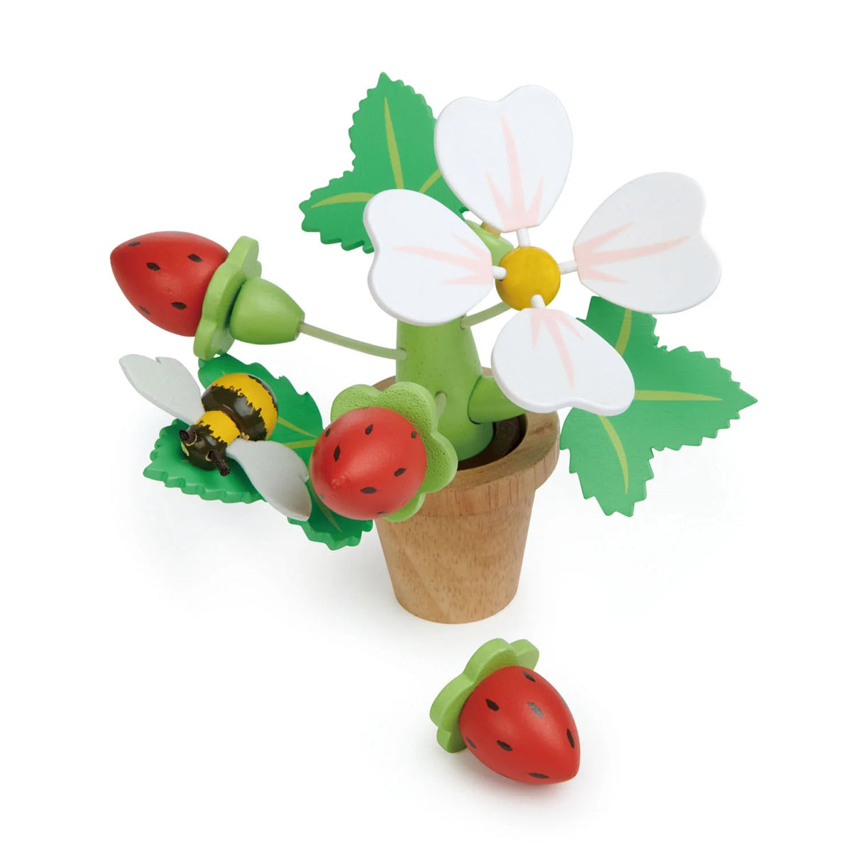 Sample Sale Tenderleaf Toys Strawberry Flower Pot