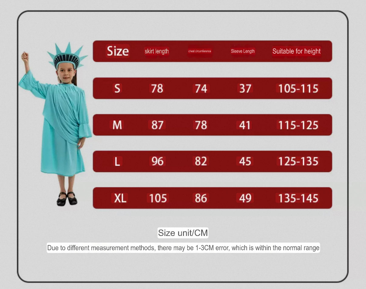 (PREORDER) Liberty Statue Costume