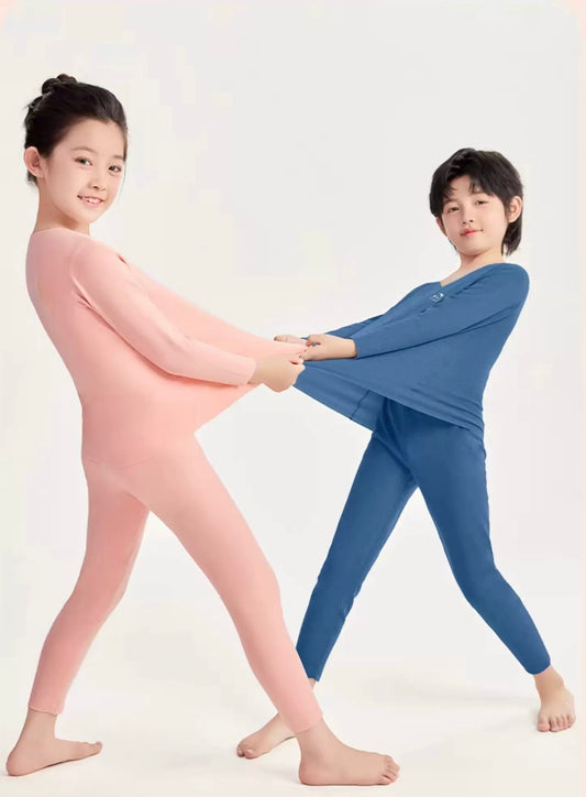 (PREORDER) Nanjiren Kids Thermal Wear - Extra Warmth + Mix Wool Set