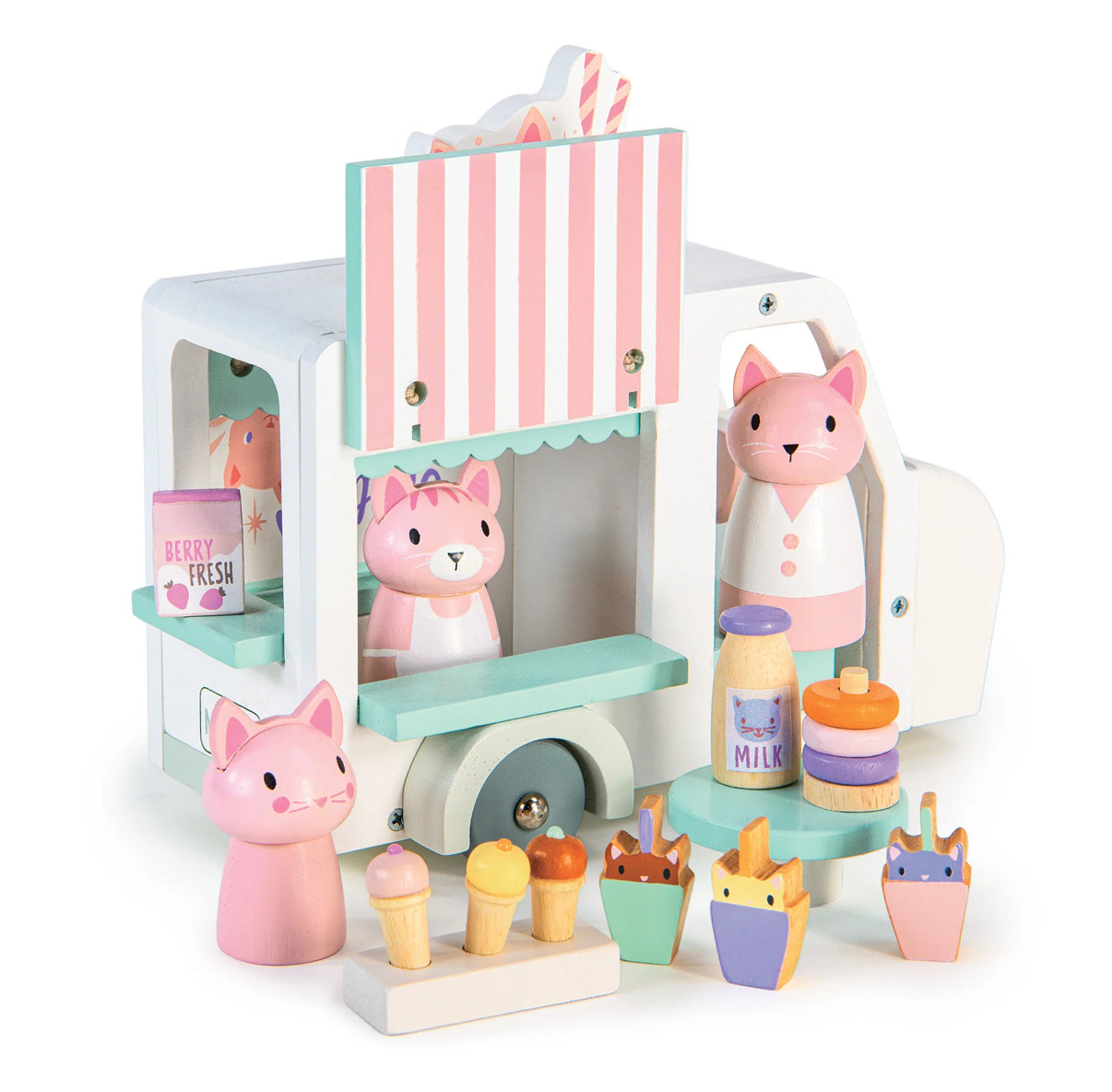 Sample Sale Tenderleaf Toys Kitty Milkshake Van