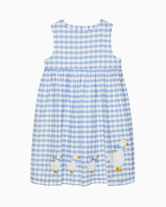 (Pre-Order) Trotters Gingham Duck Dress