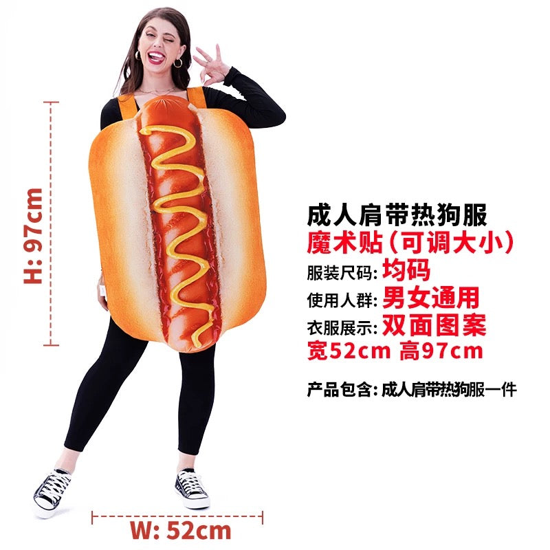 (PREORDER) Mustard/Popcorn/Coke/Ketchup/Burger Costume