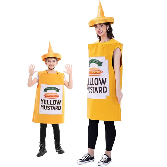 (PREORDER) Mustard/Popcorn/Coke/Ketchup/Burger Costume