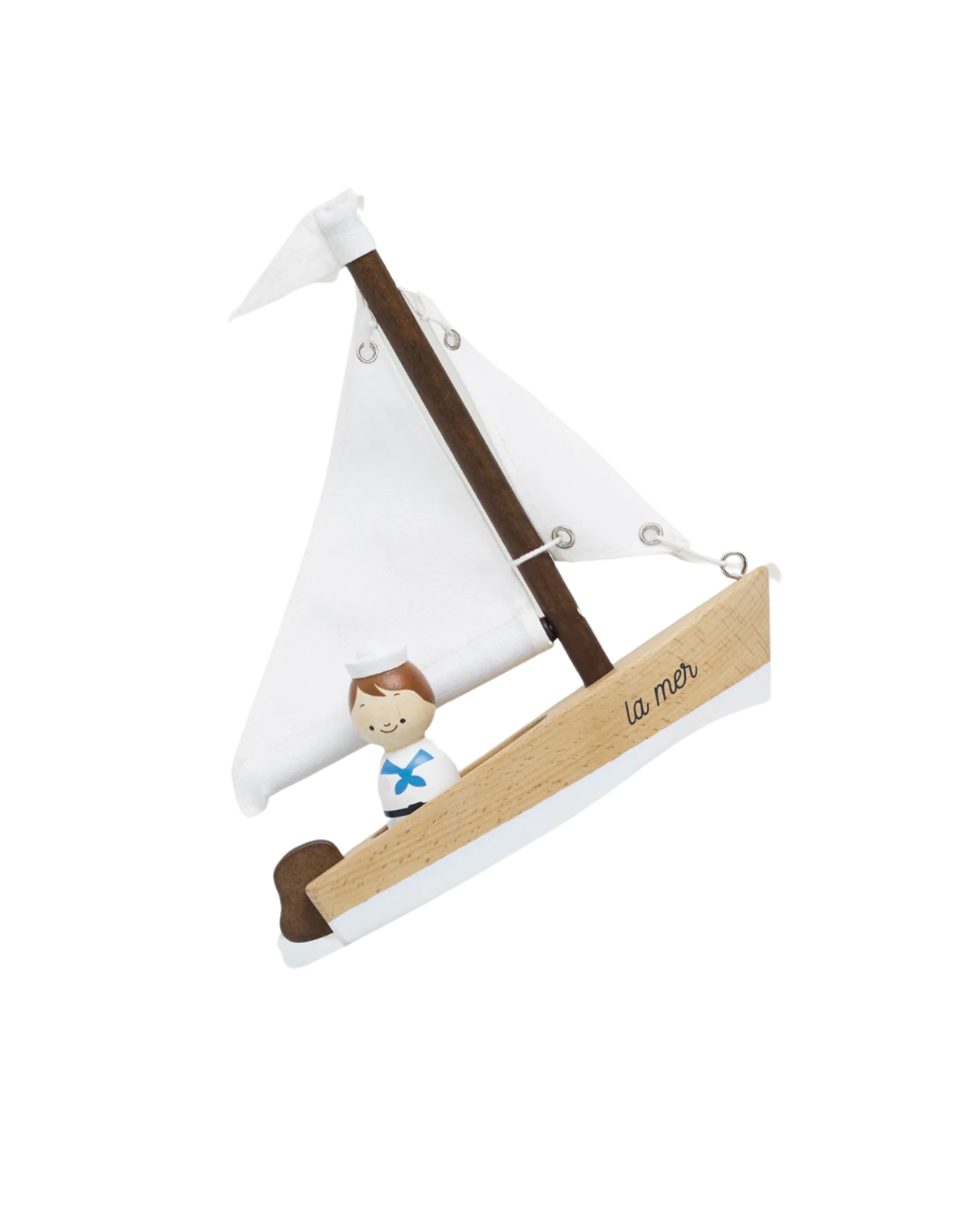Le Toy Van Wooden Sailing Boat & Captain
