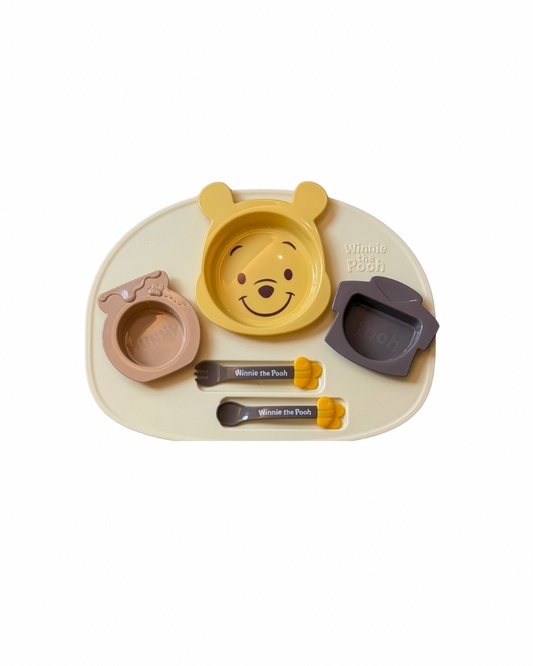 (Pre-Order) Disney Baby Winnie the Pooh 6pcs Mealtime Set