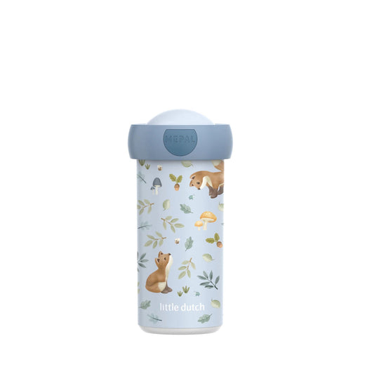 (PREORDER) Little Dutch School cup 300 ml Forest Friends