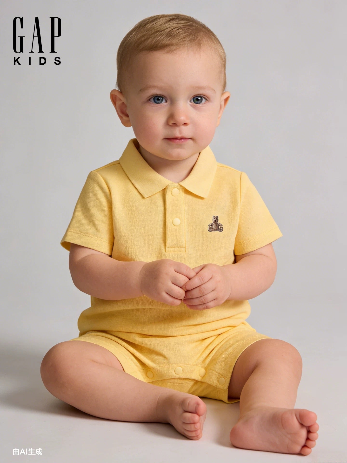 (Pre-order) GAP Baby Jumpsuit Yellow