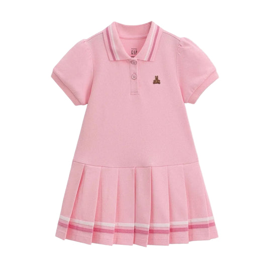(Pre-order) GAP Polo Dress Pink