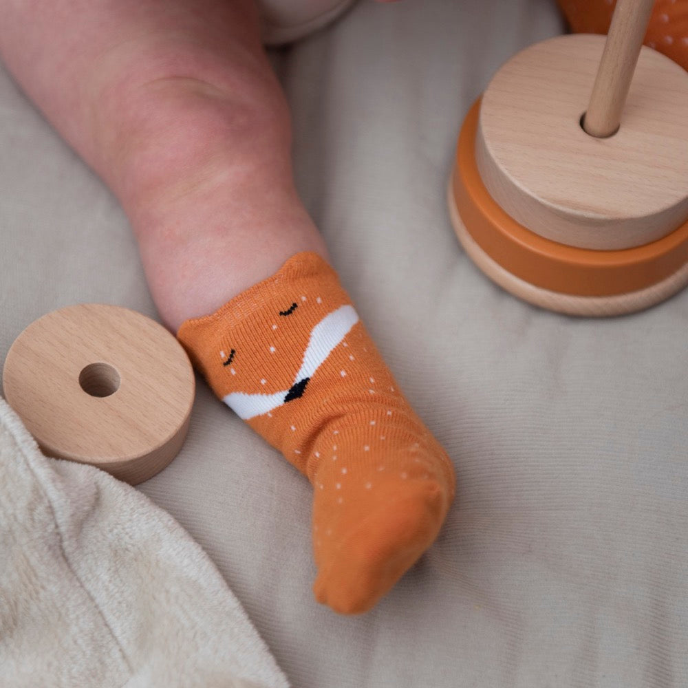 (Pre-Order) SALE Trixie Socks 2-pack - Mr. Fox