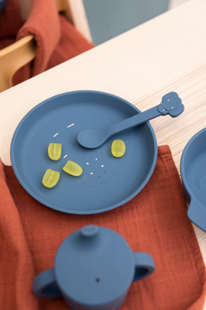 (Pre-Order)Trixie Silicone plate - Mrs. Elephant