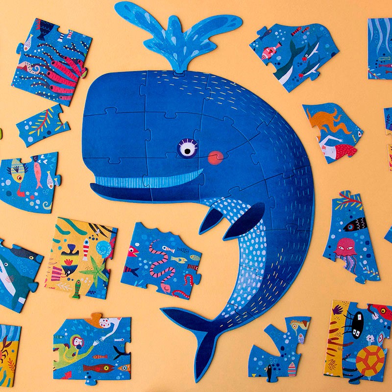 (Pre-Order) Londji My big blue puzzle