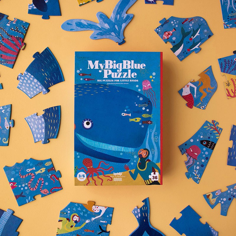 (Pre-Order) Londji My big blue puzzle