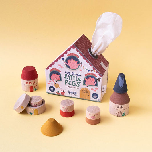 (PRE-ORDER) LONDJI, My three little pigs