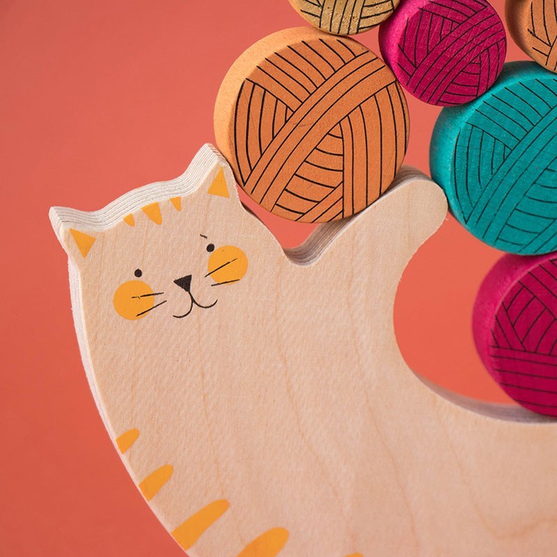 (Pre-Order) Londji Wooden Toy - MEOW